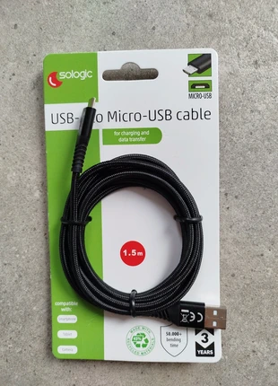 Cordon micro Usb vers Usb, brand: Cordon, condition: New with tags, €1.50, €2.28 includes Buyer Protection