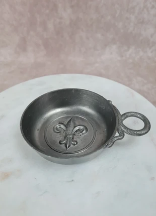 Tastevin ancien Étains du Manoir Paris, fleur de lys & anse ouvragée, brand: Étain du manoir, condition: Good, €22.00, €23.80 includes Buyer Protection