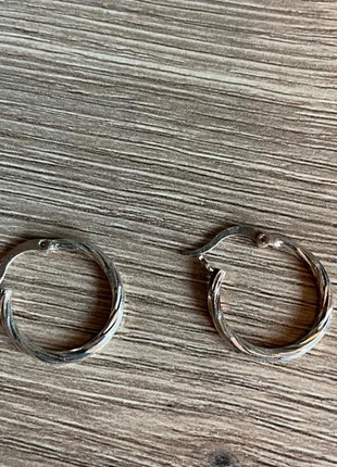 Zilveren oorringen twist (925), état: Neuf avec étiquette, 5,00 €, 5,95 € Protection acheteurs incluse