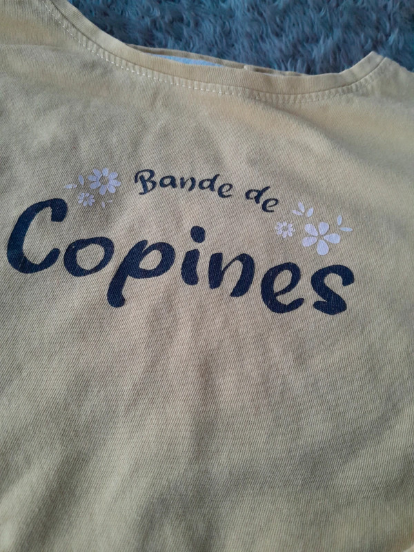 T-shirt bande de copines - photo numéro 2