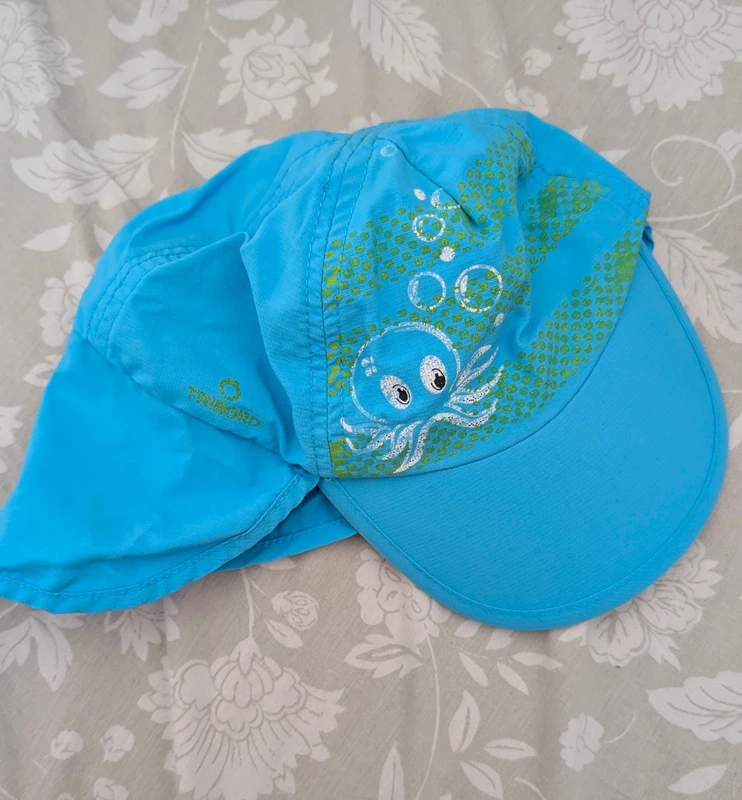 Casquette bébé protection cou - photo numéro 2