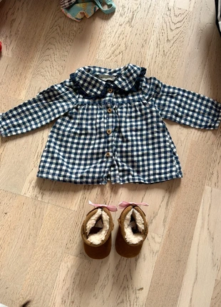 Chemise / robe bebe fille, brand: Bout'chou, condizioni: Nuovo senza cartellino, taglia: 6-9 mesi / 68 cm, €8.00, €9.10 include la Protezione acquisti