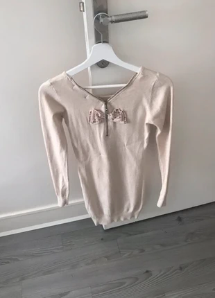 Pull long beige strass, brand: Enzoria, condition: New without tags, size: One size, €2.60, €3.43 includes Buyer Protection