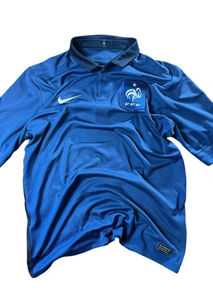 Maillot de foot Nike Vintage France Euro 2012 / Bleu Marine - Taille L, merk: Nike, staat: Heel goed, maat: L, € 10,00, € 11,20 inclusief Kopersbescherming