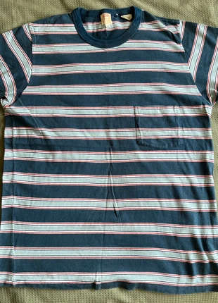 Levi’s Vintage Clothing LVC Casuals Sanforized Blue Stripe T Shirt Slim Large L, brand: Levi's Vintage Clothing, condition: Good, size: L, £40.00, £42.70 includes Buyer Protection