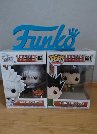 2 pop hunterxhunter, brand: Funko, condition: Very good, size: Preemie, up to 44cm, €18.00, €19.60 includes Buyer Protection