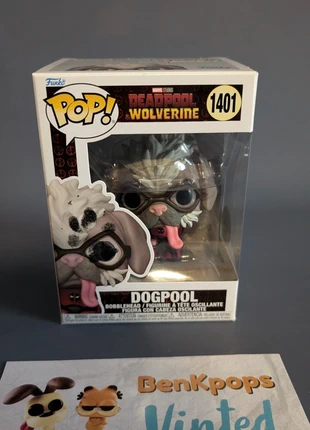 Funko Pop Marvel Dogpool signed by Peggy (Dogpool), brand: Funko, condition: New without tags, size: M, €250.00, €263.20 includes Buyer Protection