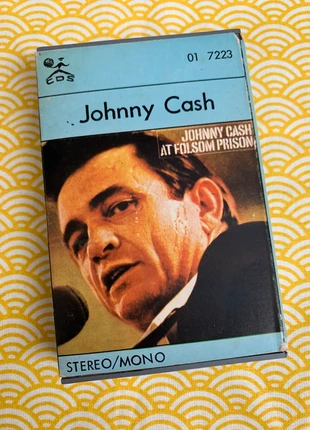 Cassette Audio - Très Rare - Johnny Cash - At Folsom Prison - 1972 - Sous fourreau cartonné, condition: Very good, €25.00, €26.95 includes Buyer Protection Pro
