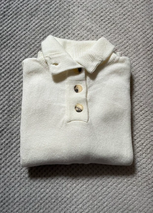 maglione color panna a collo alto oversize, merk: Trendyol, staat: Heel goed, maat: S / 36 / 8, € 14,00, € 15,40 inclusief Kopersbescherming