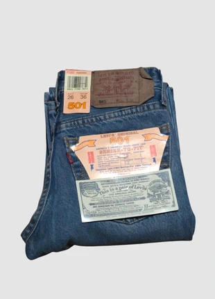 Levi's 501 Shrink-To-Fit USA Raw Denim Vintage Deadstock Stonewashed, marque: Levi's, état: Neuf avec étiquette, taille: XS / 34 / 6, 39,90 €, 42,60 € Protection acheteurs incluse