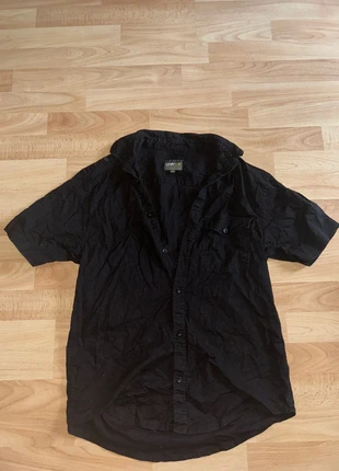 Chemise Noir, marque: OWK, état: Très bon état, taille: S, 1,00 €, 1,75 € Protection acheteurs incluse