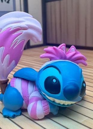 Petite figurine (Gashapon) "Stitch se déguise" - Stitch Chat du Cheshire, merk: Takara Tomy, staat: Heel goed, maat: Universeel, € 7,90, € 9,00 inclusief Kopersbescherming Pro