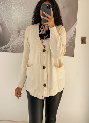 🌾 Époustouflant cardigan ivoire neuf casual et automnal 🌾, marke: Boutique indépendante, zustand: Neu, mit Etikett, größe: 4XL / 48 / 20, 25,00 €, 26,95 € inklusive Vinted-Käuferschutz