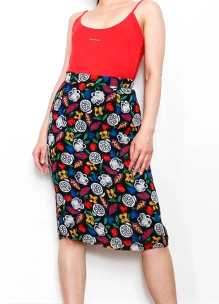 Colourful skirt | Jupe multicolore imprimée, marque: Vintage, état: Très bon état, taille: XXS / 32 / 4, 8,00 €, 9,10 € Protection acheteurs (Pro) incluse