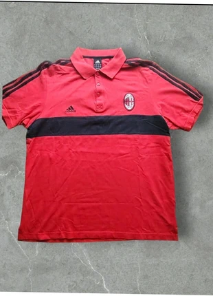 Polo AC Milan – Rouge et Noir – Saison 2008/2009 – Taille XL, marke: adidas x AC Milan, zustand: Sehr gut, größe: XL, 15,00 €, 16,45 € inklusive Vinted-Käuferschutz
