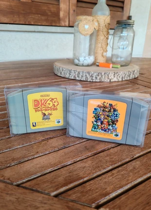 Donkey Kong 64 + Mario Party 3, état: Neuf sans étiquette, 25,00 €, 26,95 € Protection acheteurs incluse