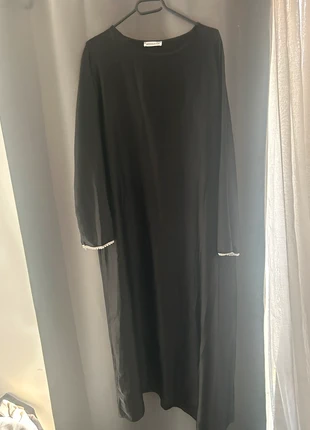 Abaya noire, estado: Muito bom, tamanho: Tamanho único, €4.50, €5.43 inclui Proteção do Comprador