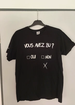 Tee-shirt drôle - vous avez bu ? - B&C - L, brand: B&C, condition: New without tags, size: L, €7.00, €8.05 includes Buyer Protection