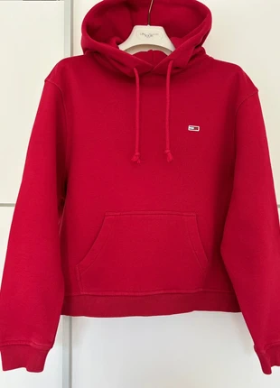 Sweat pull à capuche femme Tommy Hilfiger taille XS rouge, marca: Tommy Jeans, estado: Muy bueno, tamaño: XS / 34 / 6, 24,00 €, 25,90 € Protección al comprador incluida