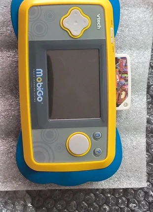 Console mobigo v tech, merk: MobiGo, staat: Heel goed, maat: 3 jaar / 98 cm, € 10,00, € 11,20 inclusief Kopersbescherming