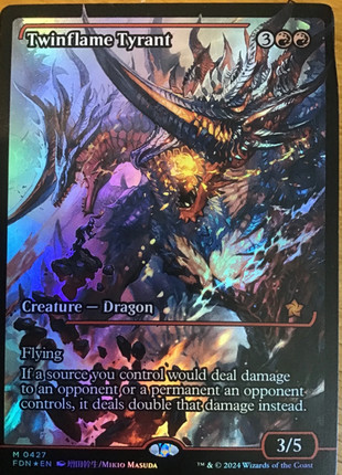Twinflame Tyrant, marque: Magic: The Gathering, état: Très bon état, 60,00 €, 63,70 € Protection acheteurs incluse