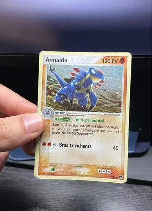 Carte Pokémon Armaldo 1/100 – Holo – EX Tempête de Sable – VF, brand: Pokémon, condizioni: Discrete, €6.00, €7.00 include la Protezione acquisti