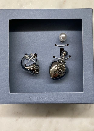 Duo de piercings nombril argentés en acier inoxydable, brand: Stradivarius, condition: New with tags, €16.99, €18.54 includes Buyer Protection