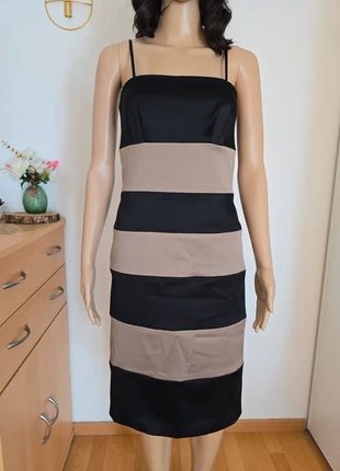 Robe de soirée manoukian à bretelles, marke: Manoukian, zustand: Sehr gut, größe: S / 36 / 8, 5,00 €, 5,95 € inklusive Vinted-Käuferschutz