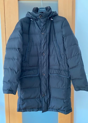 Schwarze lange Daunenjacke / WinterjackeHerren Gr. 54, Marke Pierre Cardin, brand: Pierre Cardin, condizioni: Ottime, taglia: XL, €120.00, €126.70 include la Protezione acquisti