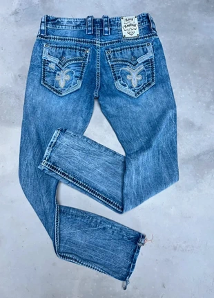 Jean Rock Revival Slim Straight, marke: Rock Revival, zustand: Gut, größe: W31 | DE 46, 44,00 €, 46,90 € inklusive Vinted-Käuferschutz