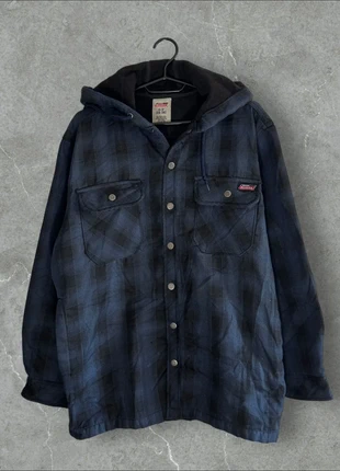 Dickies Plaid Jacket Size S Blue and Black, marca: Dickies, estado: Muito bom, tamanho: S, €34.90, €37.35 inclui Proteção do Comprador