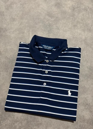 Polo Ralph Lauren Traditionnel Golf Bleu à Rayures Bleu Logo Brodé Blanc Vintage / Taille L, marke: Ralph Lauren, zustand: Sehr gut, größe: L, 12,90 €, 14,25 € beinhaltet Vinted-Käuferschutz Pro