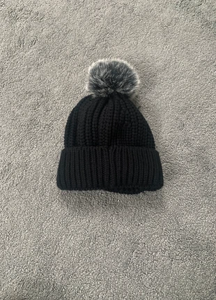 Black knitted winter hat, condition: New without tags, size: XS, £9.00, £10.15 includes Buyer Protection