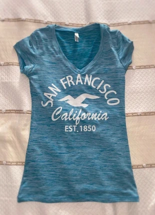 Camiseta larga ajustada San Francisco California, merk: Local, staat: Heel goed, maat: M / 38 / 10, € 2,43, € 3,25 inclusief Kopersbescherming