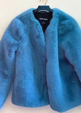 Pelliccia Azzurra - Donna - Tally Wejil, brand: Tally Weijl, condizioni: Ottime, taglia: S / IT 40 / EU 36, €15.00, €16.45 include la Protezione acquisti