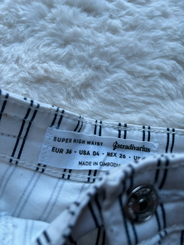 Lot de 2 jeans - bleu et rayé - photo numéro 5