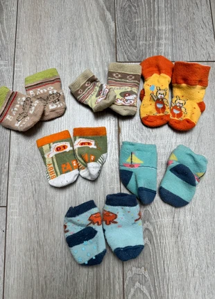 Lots 8 paires de chaussettes bébé, staat: Veelgebruikt, maat: EU 13 - 15, € 2,00, € 2,80 inclusief Kopersbescherming