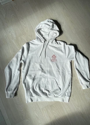 Super leuke witte yourturn hoodie met draken print, merk: YourTurn, staat: Goed, maat: S, € 13,20, € 14,56 inclusief Kopersbescherming