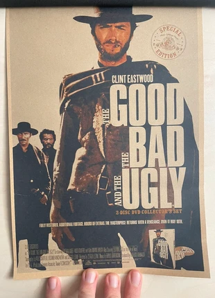 Poster vintage the good, the bad and the ugly, état: Neuf avec étiquette, 10,00 €, 11,20 € Protection acheteurs incluse