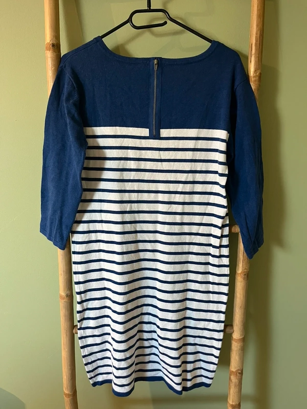 Robe marinière Premaman maternité – taille M – manches 3/4 - photo numéro 5