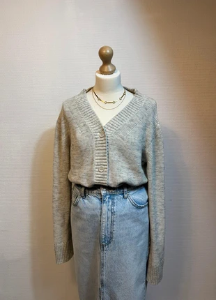Pull sweat gilet cardigan hiver COS gris beige taille XS femme, brand: COS, condition: Very good, size: XS / 34 / 6, €50.00, €53.20 includes Buyer Protection