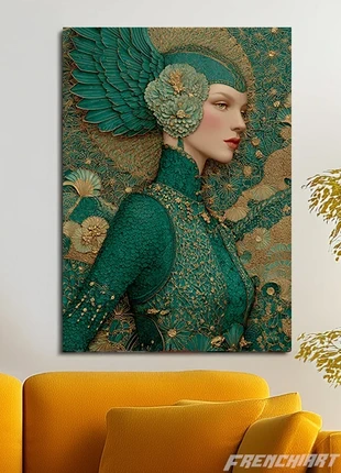 Poster métallique 30cm x 42cm Femme Profil + aimant mural fourni., marque: Alternative, état: Très bon état, 28,40 €, 30,52 € Protection acheteurs (Pro) incluse