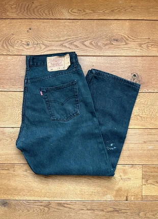 Jean levi's 501 made in USA vintage noir 1990's vintage- Taille 38x28, marca: Levi's, estado: Muy bueno, tamaño: W38 | ES 48, 35,00 €, 37,45 € Protección al comprador incluida