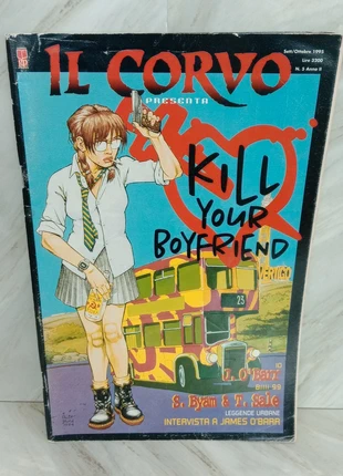 Il Corvo presenta Kill Your Boyfriend 💬 N.5 Settembre Ottobre 1995, estado: Bueno, 4,00 €, 4,90 € Protección al comprador incluida