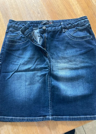 Jeansrock, marque: yest, état: Très bon état, taille: XL / 42 / 14, 5,00 €, 5,95 € Protection acheteurs incluse