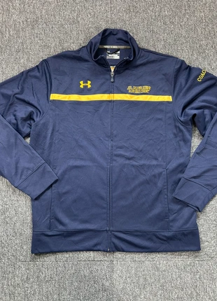 Track jacket zip Under armour- Hockey universitaire - taille L - en très bon état- logo brodé, marca: Under Armour, estado: Muito bom, tamanho: L, €10.00, €11.20 inclui Proteção do Comprador