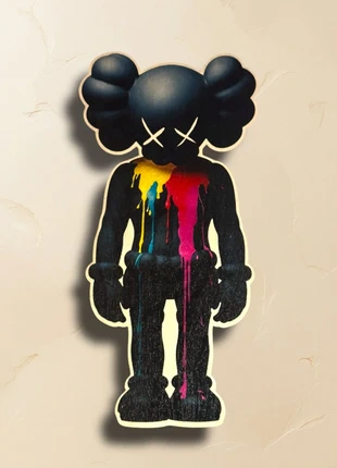 Décoration murale KAWS – Impression  bois 3mm – 12,5x28 cm, brand: Fait Main, condition: Very good, €18.00, €19.60 includes Buyer Protection