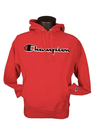 Sweat à capuche Champion rouge, taille S, très bon état, brand: Champion, condition: Very good, size: S, €15.00, €16.45 includes Buyer Protection