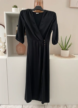 Robe longue effet soie, marke: Pimkie, zustand: Gut, größe: S / 36 / 8, 5,00 €, 5,95 € inklusive Vinted-Käuferschutz