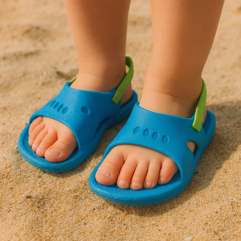 Sandales enfant Nabaji bleues avec bride – pointure 21/22